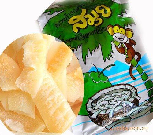 泰國特產(chǎn) 蘇梅香酥椰子片 進口 零食品 泰國食品 批量洽談